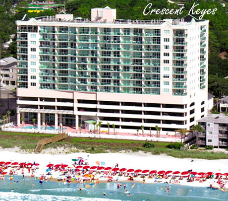 Crescent Keyes Ocean Front Vacation Rentals In Crescent North Myrtle Beach South Carolina