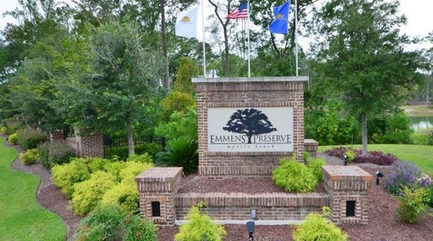 Emmens Preserve Sign